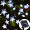 Solar Star String Lights Outdoor Weatherproof 5m 7m 12m Fairy Lights For Christmas And Garden Decor 7
