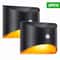 Solar Motion Sensor LED Step Wall Light For Outdoor Pathways And Gardens 7
