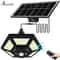 180 LED Solar Pendant Shed Light 1000 Lumen Remote Control Motion Sensor Lamp 6