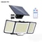 348LED Solar Outdoor Security Motion Sensor Light Waterproof Garden Garage Spotlight 9