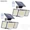 348LED Solar Outdoor Security Motion Sensor Light Waterproof Garden Garage Spotlight 11