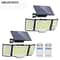 348LED Solar Outdoor Security Motion Sensor Light Waterproof Garden Garage Spotlight 12