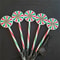 Christmas Solar Candy Cane Pathway Lights 5Pack Outdoor Holiday Lawn Decorations 5