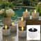 6Pack Solar LED Tea Light Candles Waterproof Outdoor Decor For Garden Camping Lanterns 1