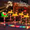 Christmas Deer Pulling Car Santa Claus Lawn Lights Outdoor Holiday Decoration 0