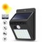 30 LED Solar Motion Sensor Wall Light IP65 Waterproof Outdoor Security LED Lamp 6