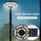 Solar UFO Outdoor Motion Sensor Street Lamp With Remote Waterproof LED Garden Light 0