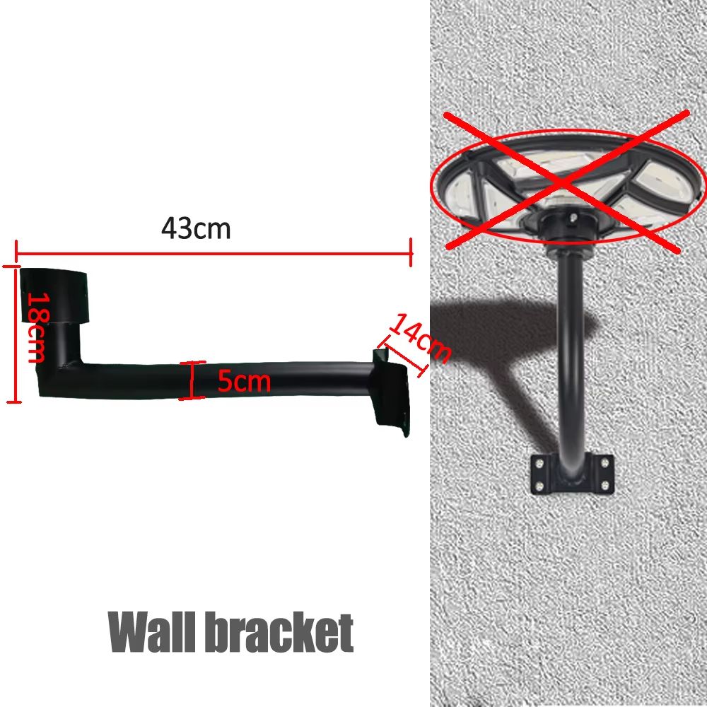 Solar UFO Outdoor Motion Sensor Street Lamp With Remote Waterproof LED Garden Light 6