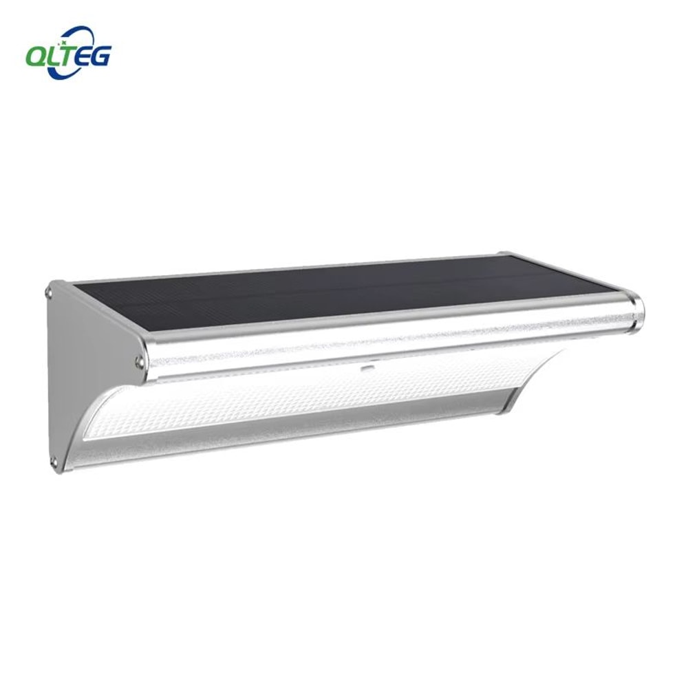QLTEG 1000LM Solar Motion Sensor Outdoor Wall Light With Microwave Radar And Waterproof Design 2