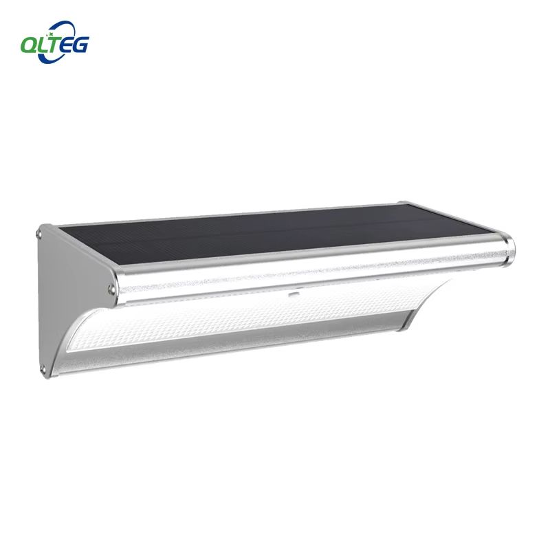 QLTEG 1000LM Solar Motion Sensor Outdoor Wall Light With Microwave Radar And Waterproof Design 2