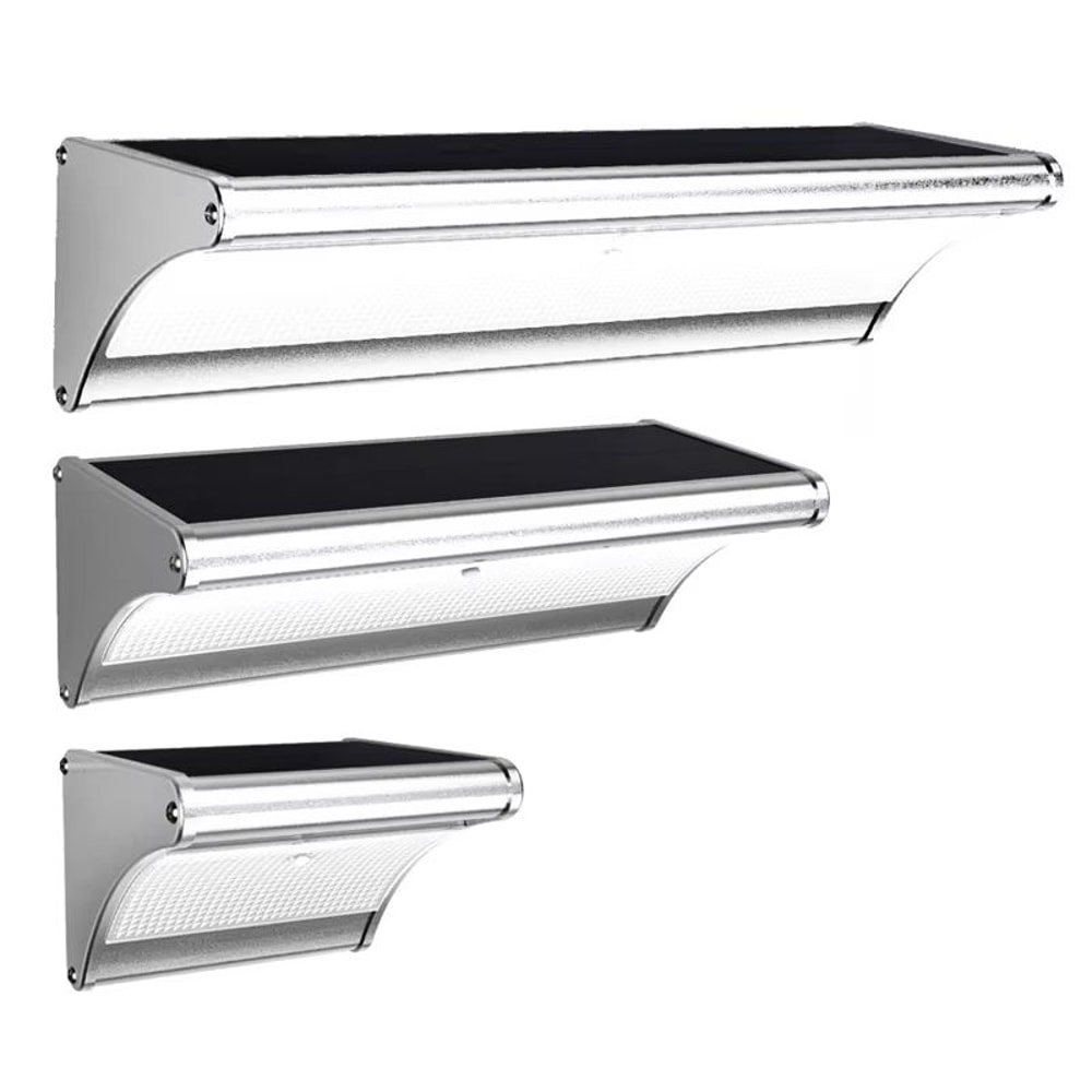 QLTEG 1000LM Solar Motion Sensor Outdoor Wall Light With Microwave Radar And Waterproof Design 3