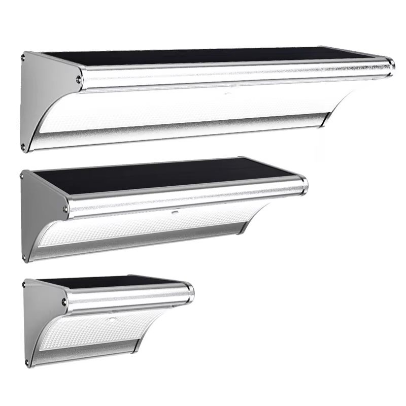 QLTEG 1000LM Solar Motion Sensor Outdoor Wall Light With Microwave Radar And Waterproof Design 3