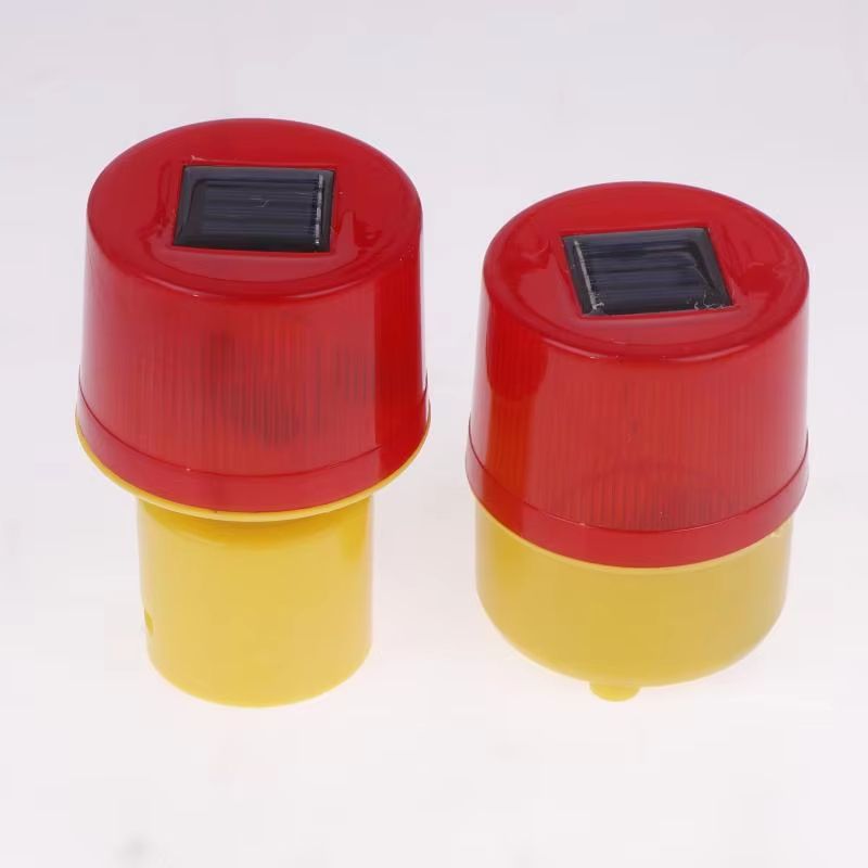 Solar LED Traffic Warning And Crane Safety Beacon Light With Emergency Flashing Lamp 1