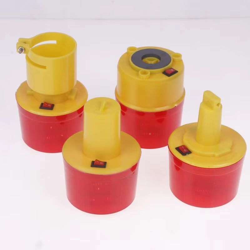 Solar LED Traffic Warning And Crane Safety Beacon Light With Emergency Flashing Lamp 2