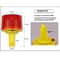 Solar LED Traffic Warning And Crane Safety Beacon Light With Emergency Flashing Lamp 7