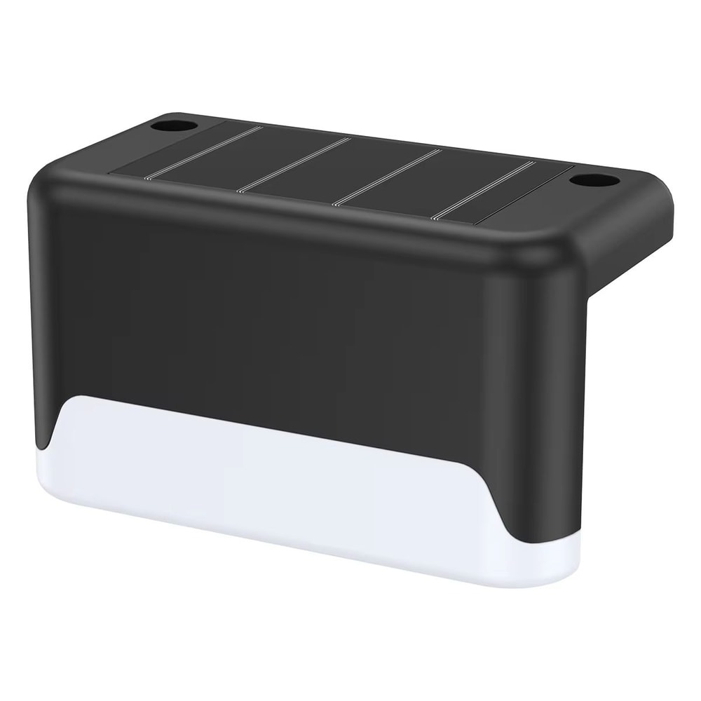 Solar Warm White Super Bright Outdoor Step And Fence LED Lights IP65 Waterproof Garden Patio Wall L 14