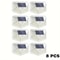 100 LED Outdoor Solar Wall Light FourSided Waterproof Garden Patio Courtyard Lamp 9