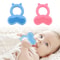 Silicone Baby Teether Ring Cute Animal Shape Soothing Chew Toy 0