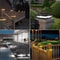 Solar 3000K6000K Outdoor Post Lamp 26Pack Waterproof IP65 Garden Fence Pillar Head Light For Villa 5