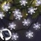 Solar LED Snowflake Fairy String Lights Outdoor 8Mode Waterproof Garden Patio Christmas Tree Party 6
