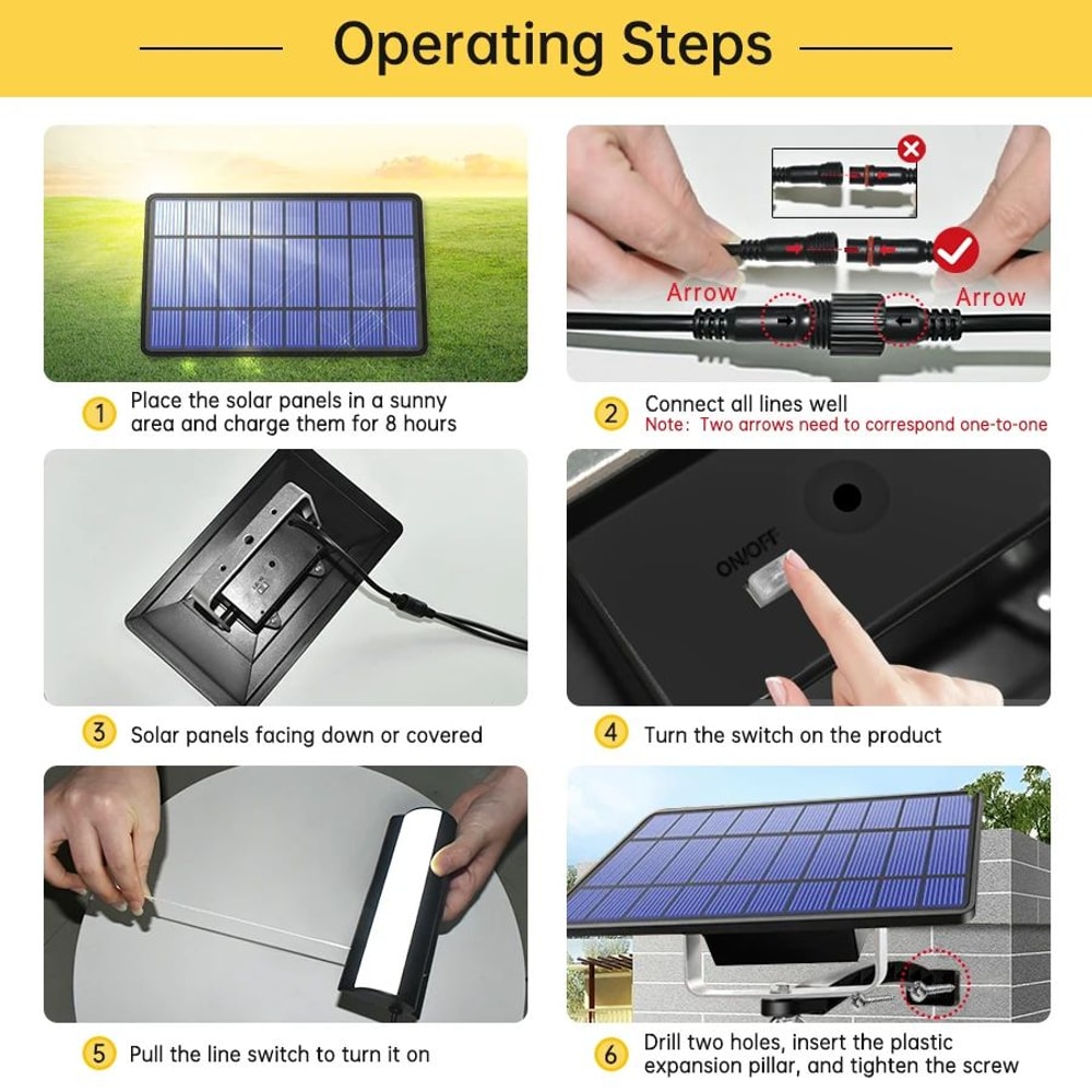 Solar IndoorOutdoor Shed Pendant Light With Pull Wire Switch Solar Powered LED Lamp For Patio Porch 5