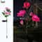 Solar 5Head Rose Flower LED Outdoor Landscape Light Waterproof Garden Lawn Yard Path Decorative Lam 7
