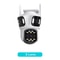 ThreeLens PTZ Outdoor WiFi IP Security Camera 6K4K AutoTracking Wireless CCTV With TripleScreen Mon 7