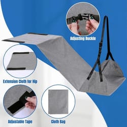 adjustable travel foot hammock for flights long-haul plane leg rest support