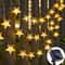Solar Star String Lights 164ft 23ft 394ft Outdoor LED Fairy Lights For Garden Patio Christmas Wed 8