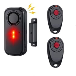 wireless outdoor door window alarm with remote waterproof magnetic security sensor
