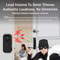 Wireless Outdoor Door Window Alarm With Remote Waterproof Magnetic Security Sensor 3