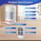 HighSensitivity PIR Motion Sensor Alarm With 120dB Siren And Remote Control 5