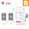 HighSensitivity PIR Motion Sensor Alarm With 120dB Siren And Remote Control 7