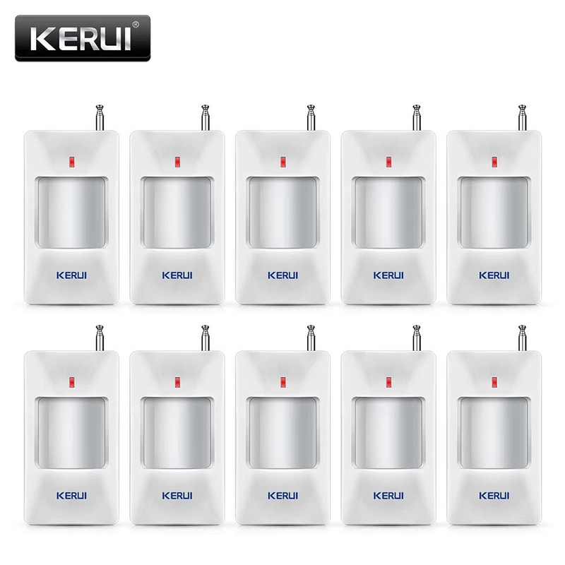 KERUI Wireless Smart PIR Motion Sensor Alarm For GSMWiFi Home Security 9