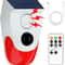 Solar Outdoor Motion Sensor Alarm With 129dB Siren And Adjustable Sensitivity 0