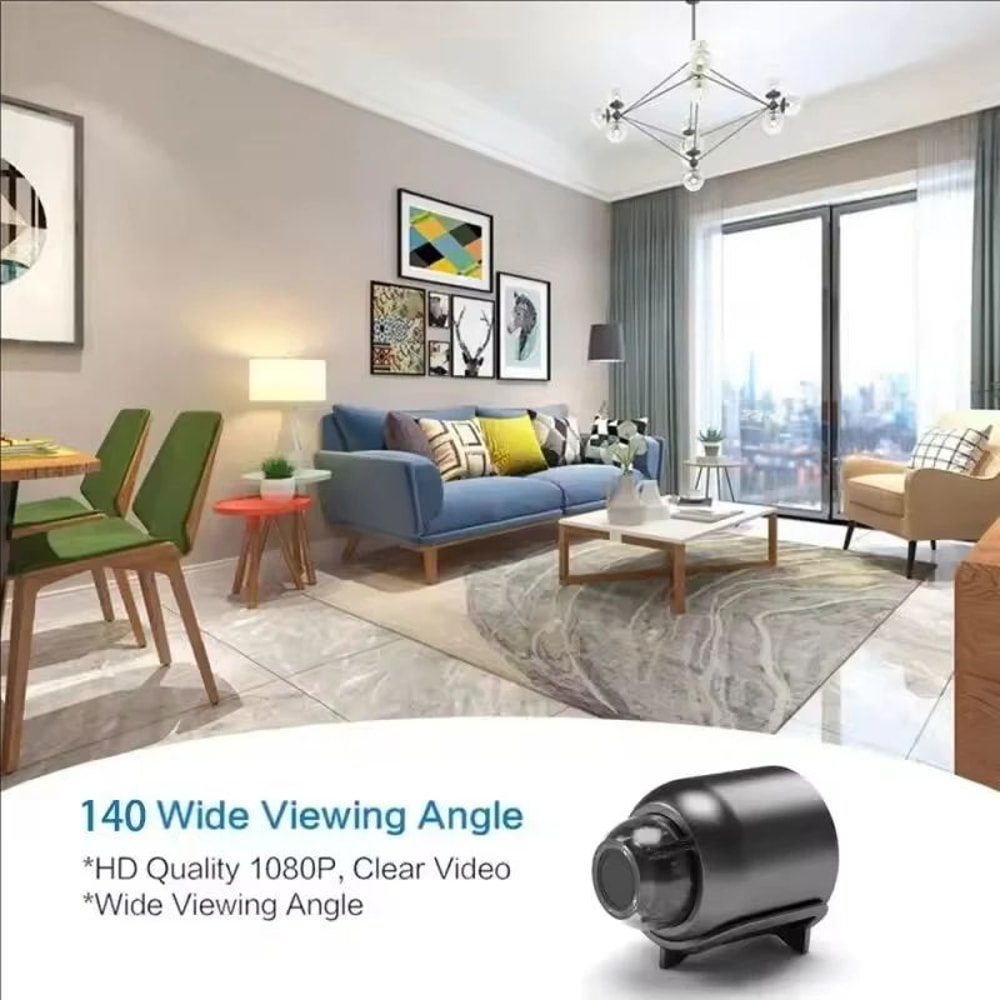 Wireless 1080P HD Mini WiFi Indoor Security Camera With Night Vision 3