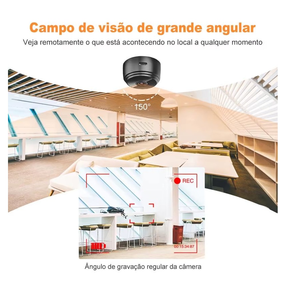 A9 Mini 1080P WiFi Wireless Indoor Security Camera With Night Vision 4