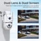 Lenovo 4K Dual Lens PTZ Outdoor WiFi Surveillance Camera With Auto Tracking 1