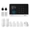 PGST Tuya Smart Life WiFi GSM 2G Home Alarm System Kit With Door And Motion Sensors 8