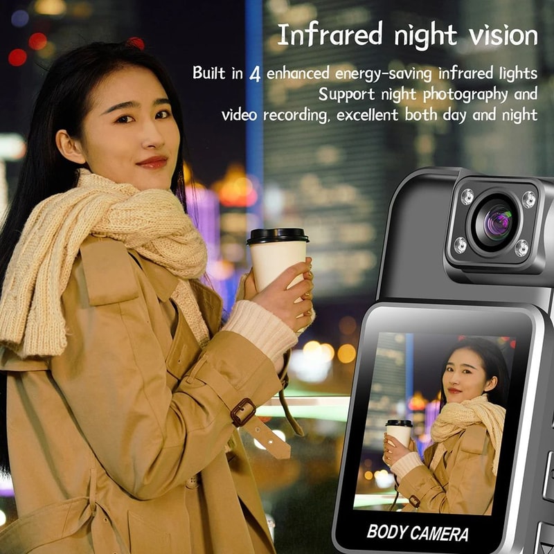 4K WiFi Mini Portable Camera With Infrared Night Vision And HD Recording 2
