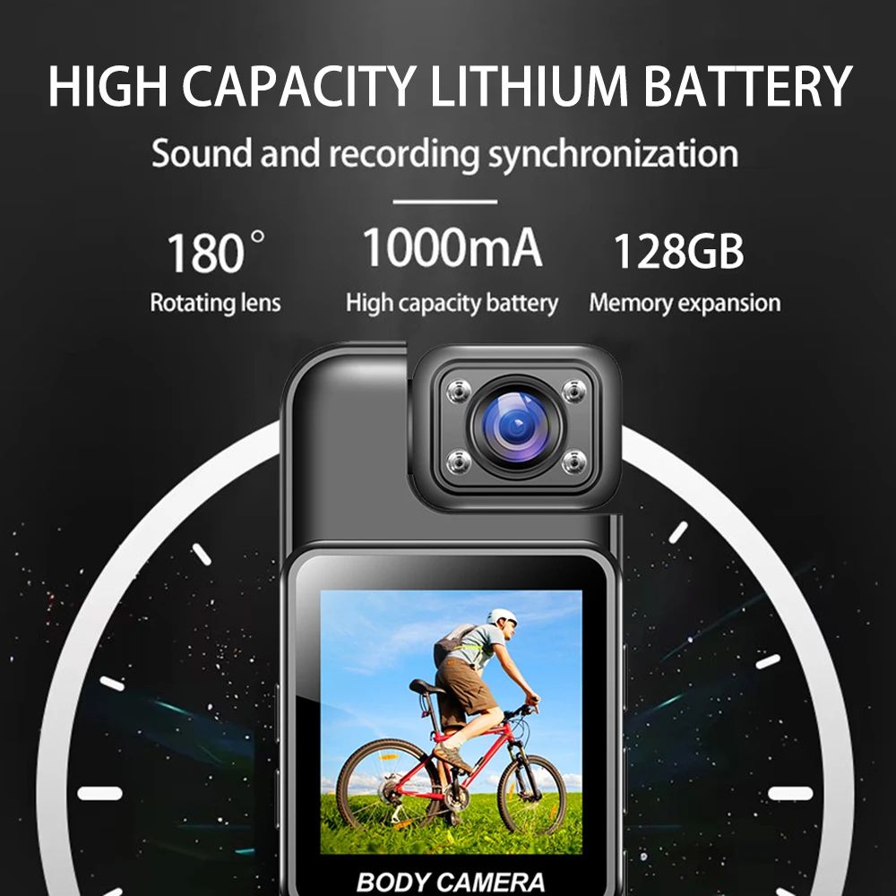 4K WiFi Mini Portable Camera With Infrared Night Vision And HD Recording 5