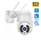 8MP 4K Outdoor WiFi PTZ Security Camera With AI Auto Tracking And Color Night Vision 0