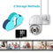 8MP 4K Outdoor WiFi PTZ Security Camera With AI Auto Tracking And Color Night Vision 5