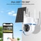 Solar WiFi 4MP Outdoor PTZ IP Security Camera With LongStandby Battery And ICsee App 2