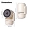 MOESTuya 4MP WiFi Indoor PanTilt Smart Security Camera With Night Vision 5