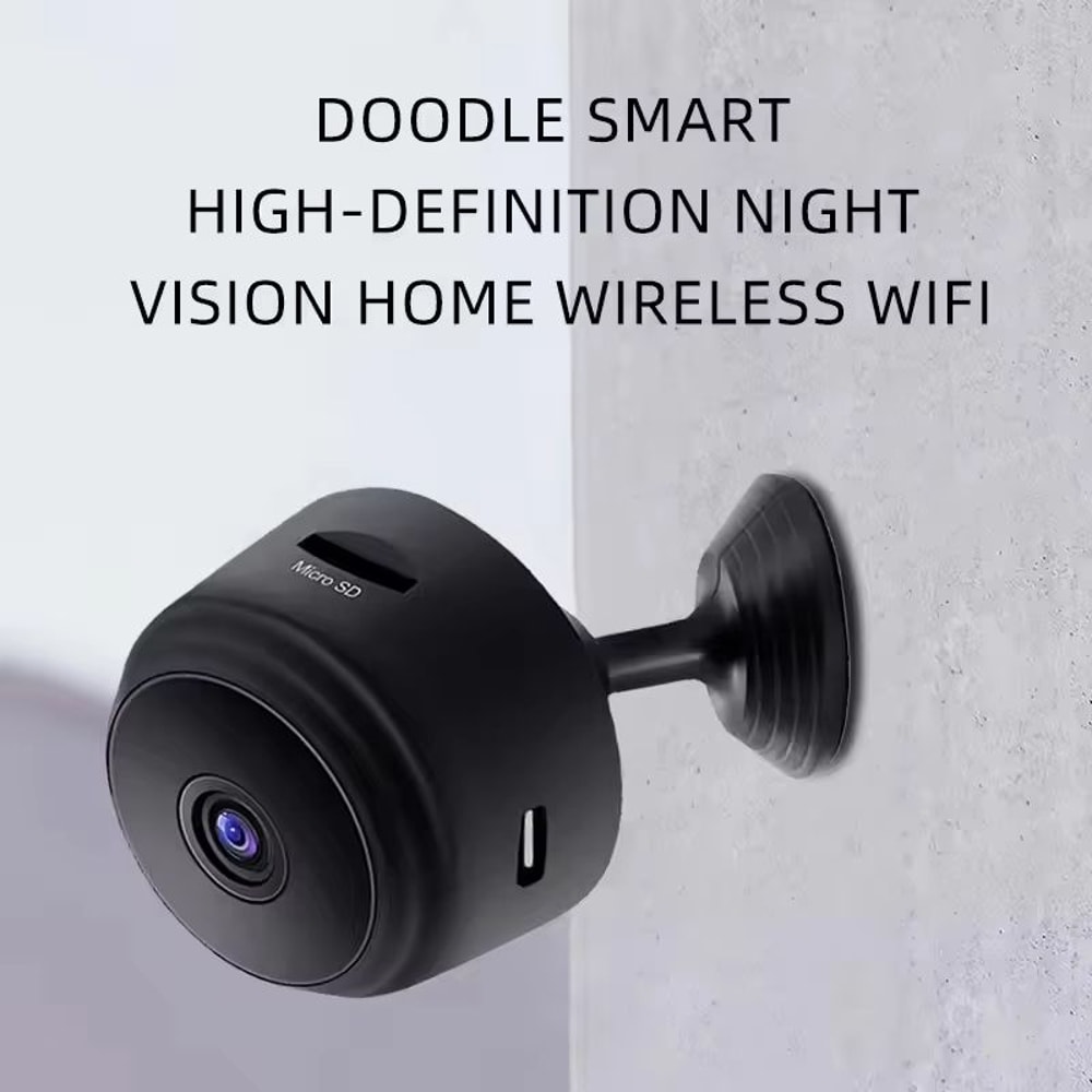 A9 1080P WiFi Mini Wireless Security Camera With Night Vision And Remote Monitoring 4
