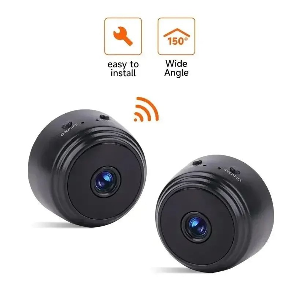 A9 1080P WiFi Mini Wireless Security Camera With Night Vision And Motion Alerts 0