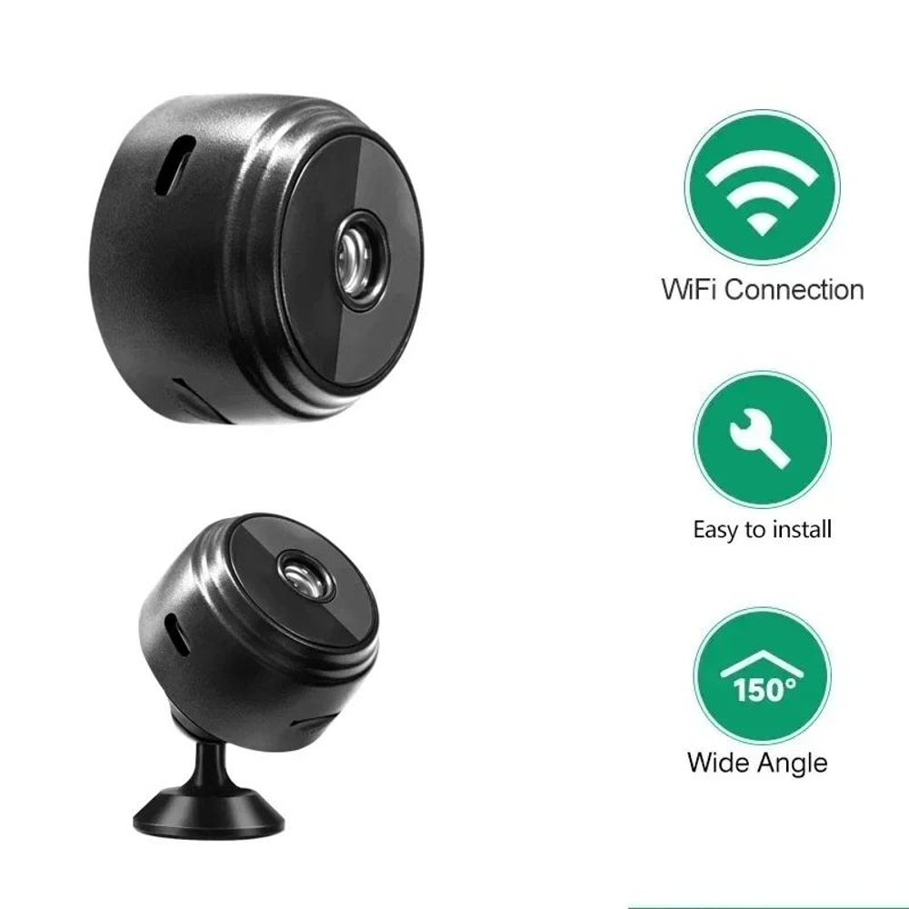 A9 1080P WiFi Mini Wireless Security Camera With Night Vision And Motion Alerts 5
