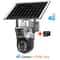 4GWiFi Solar 8MP 4K Dual Lens Outdoor Security Camera With PIR Night Vision And Long Battery Life 12