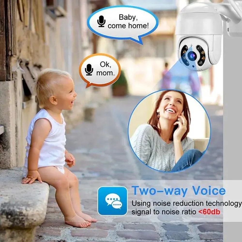 ANRAN Outdoor Wireless Solar Camera 2K With Floodlight And Smart Motion Detection 4